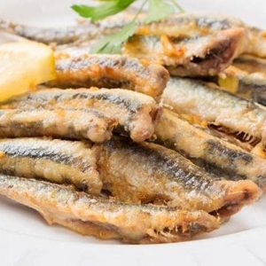 Anchois frits